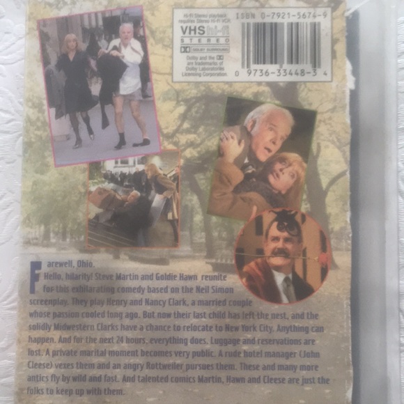 3/$25 VTG. 1999 VHS#334483 Video Tape THE OUT OF TOWNERS. Steve Martin - Picture 3 of 6